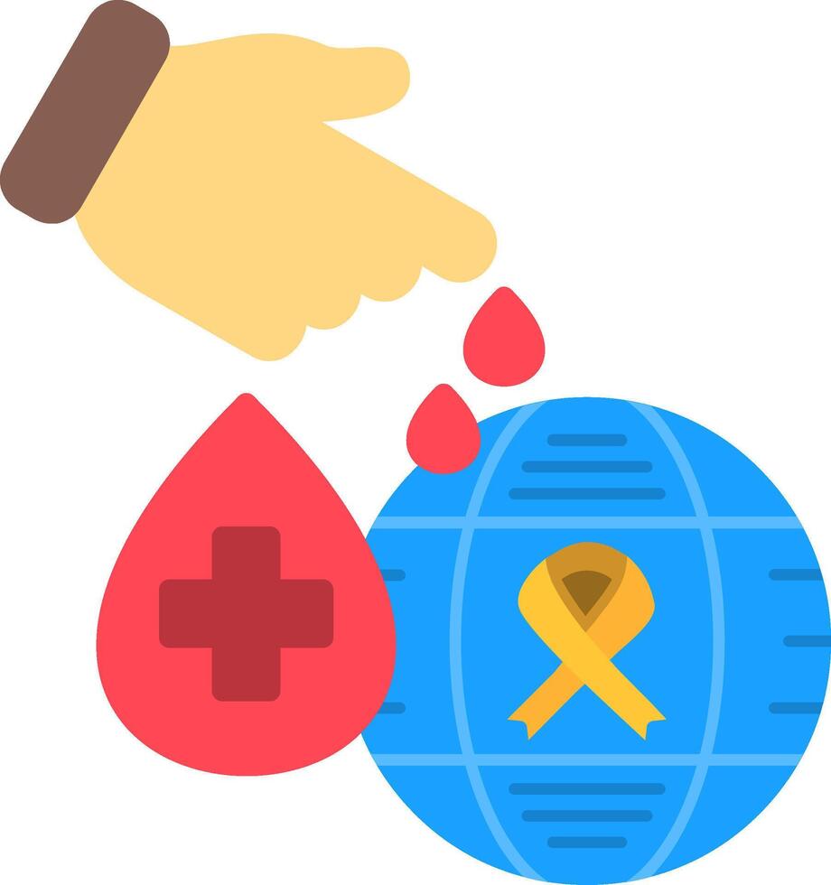 World Diabetes Day Flat Icon vector