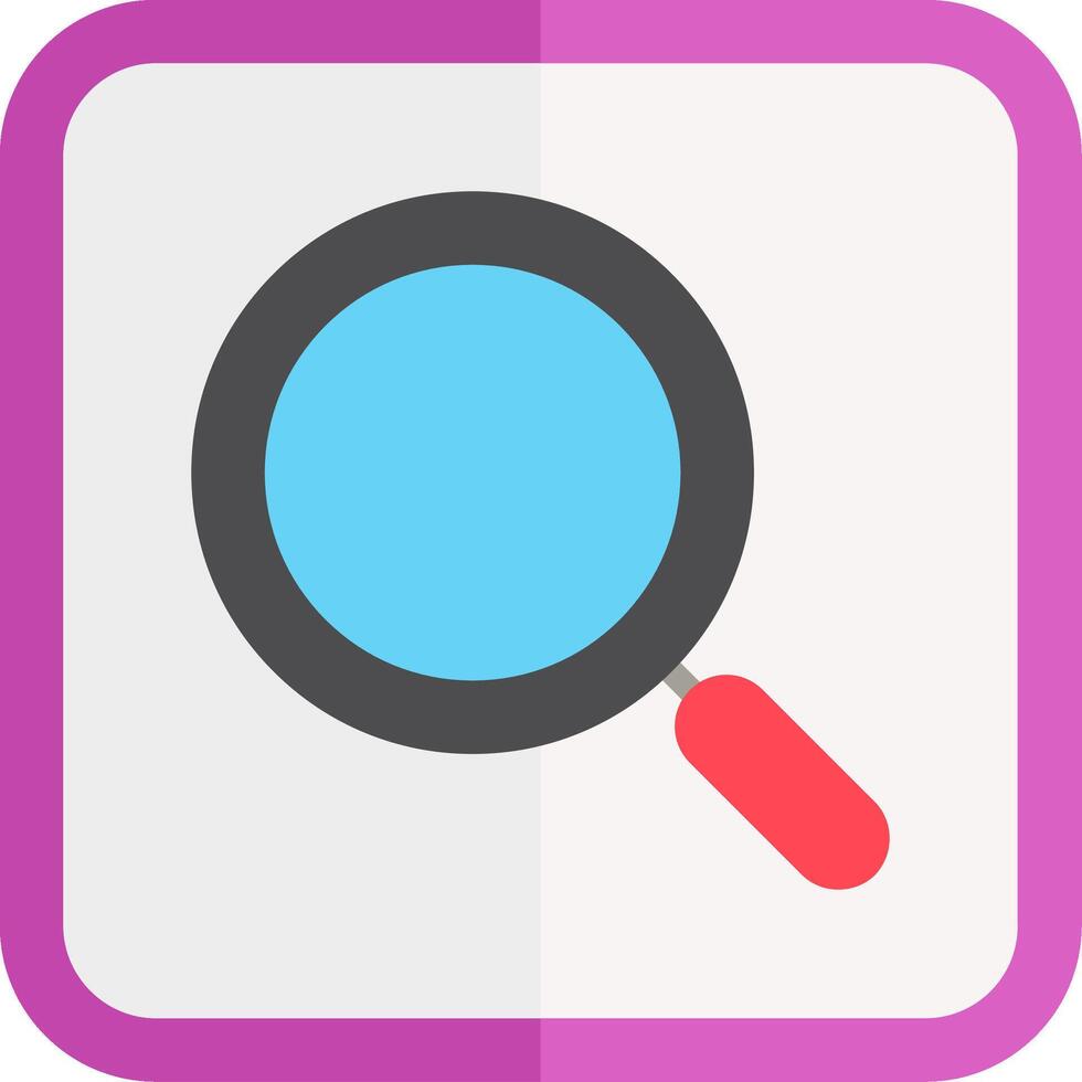 Search Flat Icon vector