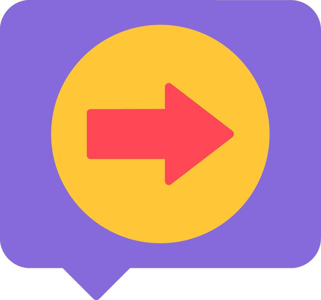 Topic Flat Icon vector