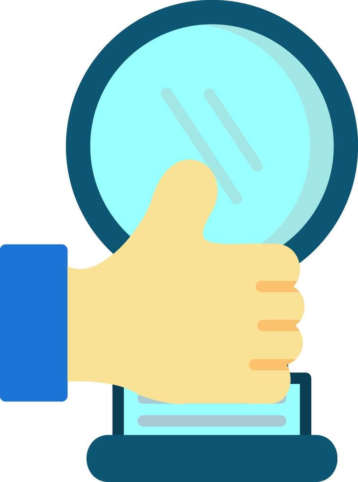 Trophy Cup Flat Icon vector