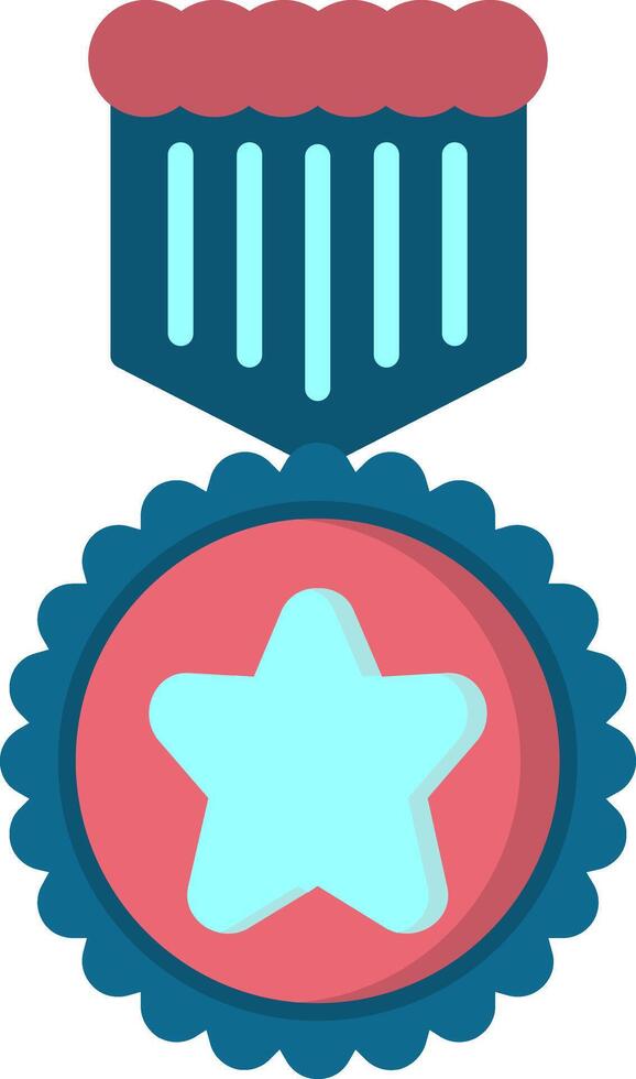 Medal Flat Icon vector