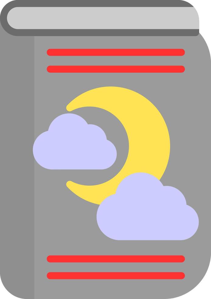 Book Flat Icon vector