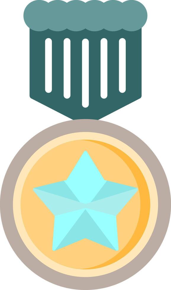 Medal Flat Icon vector