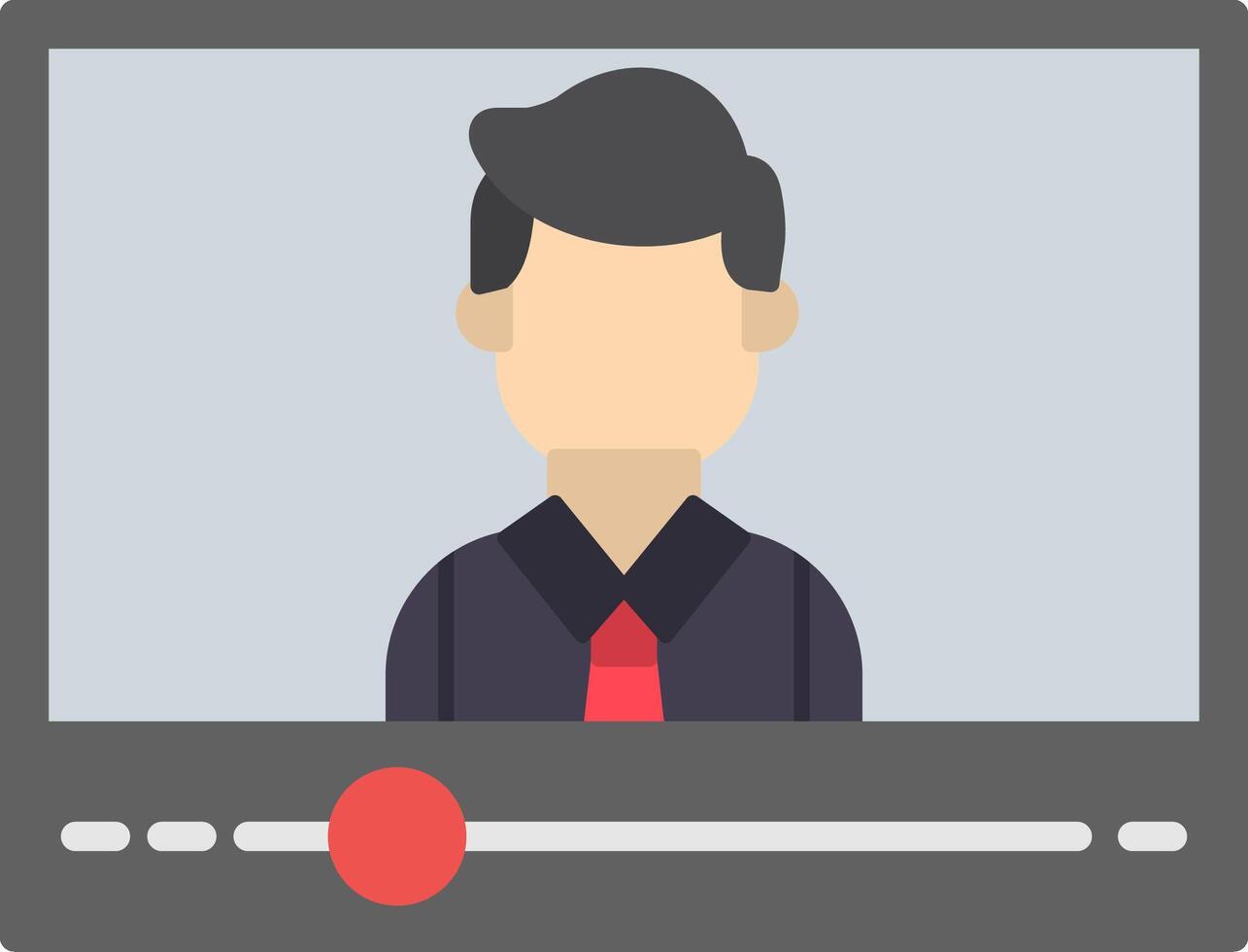 Tutorials Flat Icon vector