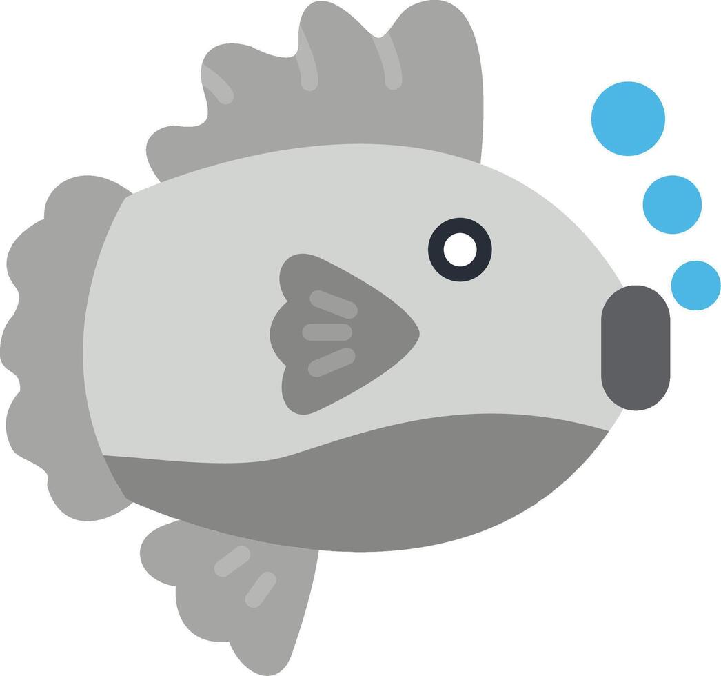 Sunfish Flat Icon vector