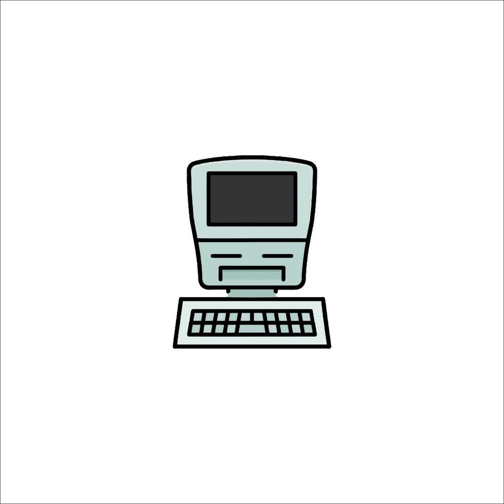 Computer icon illustration vector