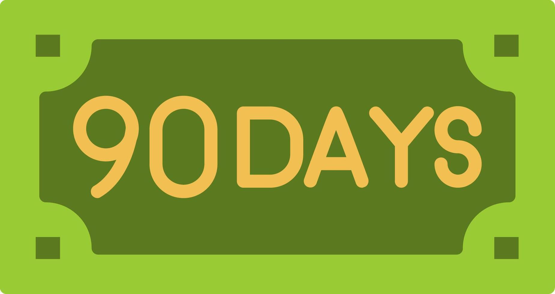 Days Flat Icon vector