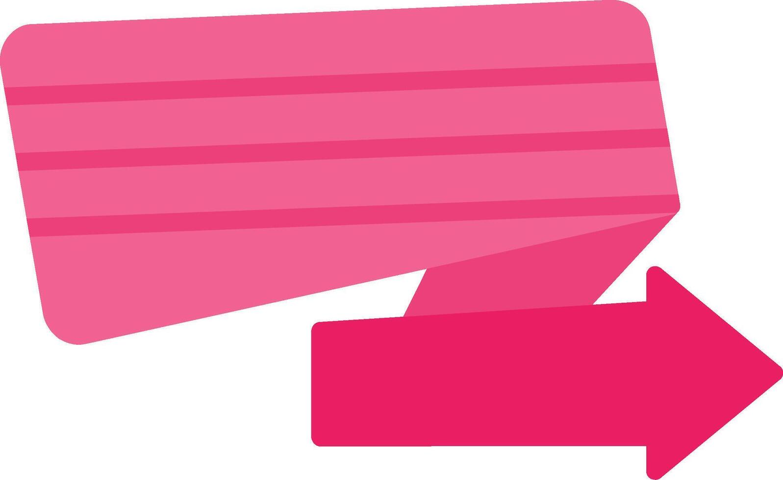 Right Arrow Flat Icon vector