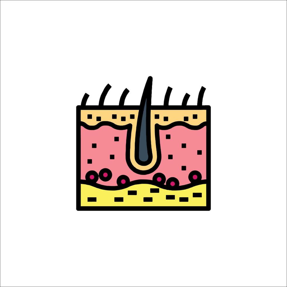 Skin care icon illustration vector
