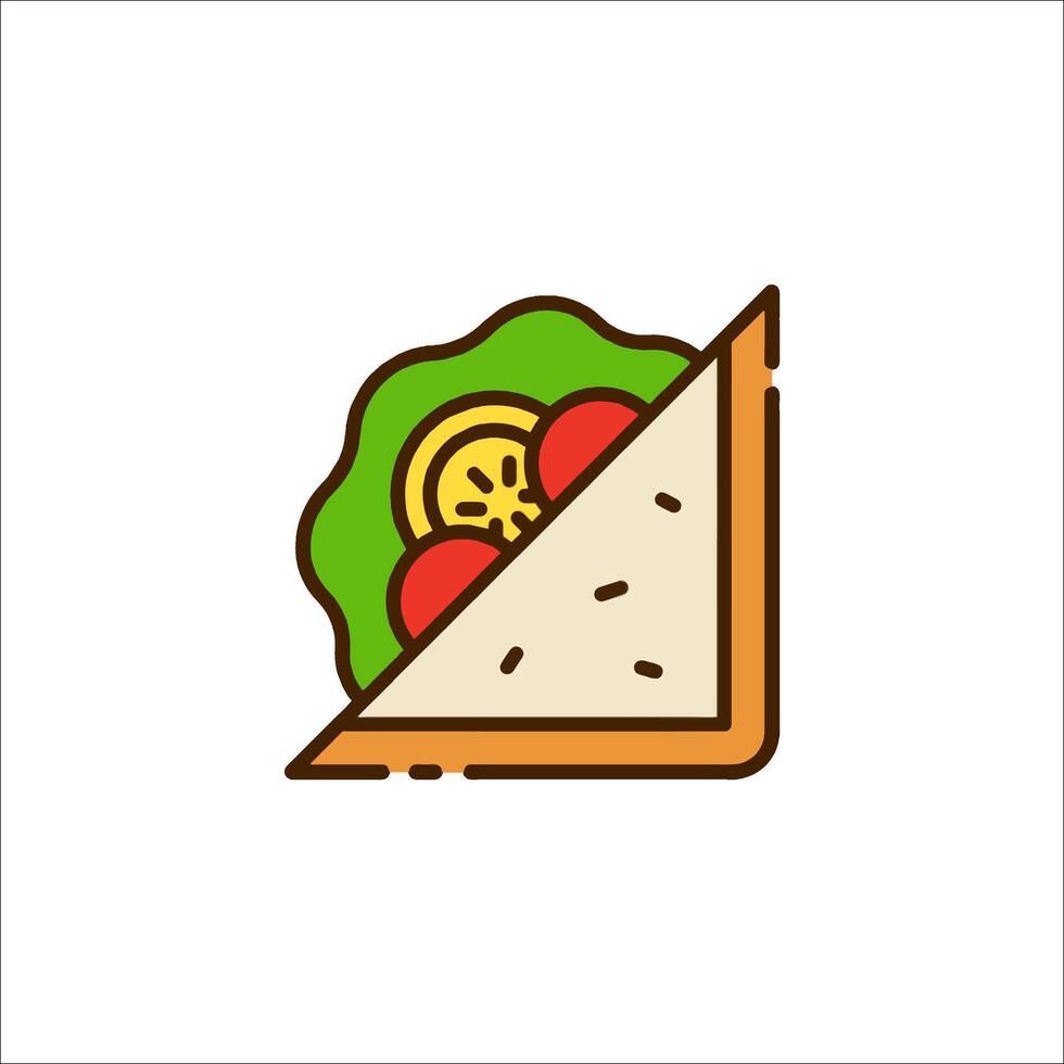 Sandwich icon illustration vector