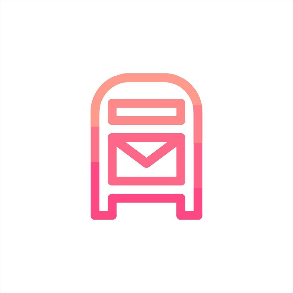 Mail box icon design vector