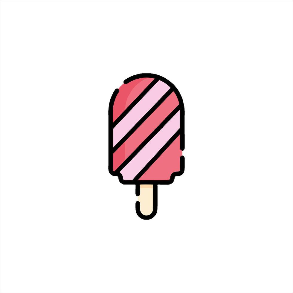Ice cream icon illustration vector
