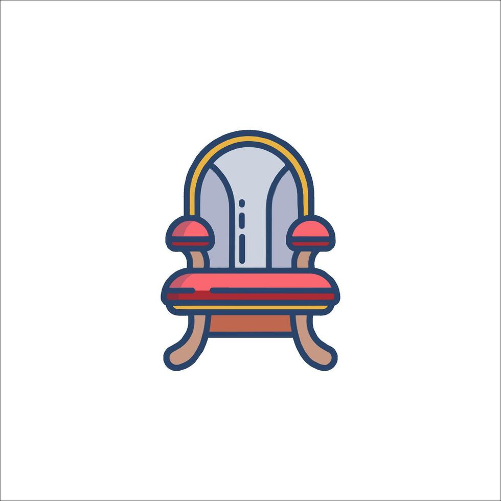 Chair icon illustration vector