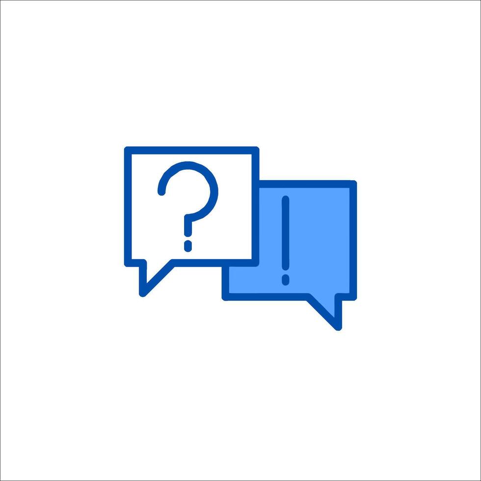 Question mark icon illustration vector