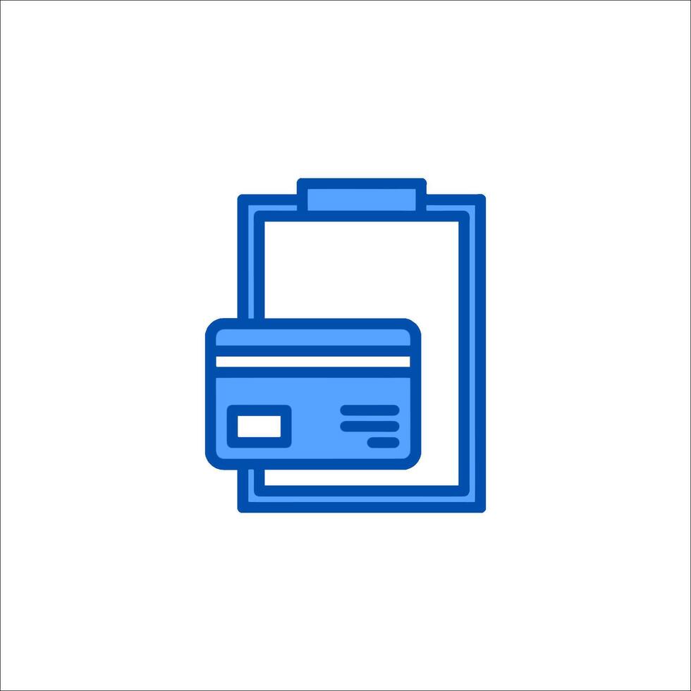 Credit card icon illustration vector
