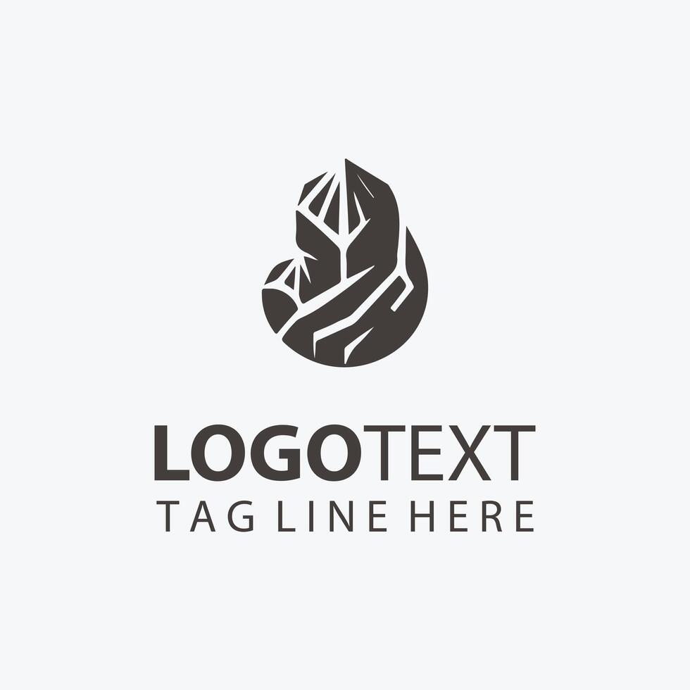 Rho donite Stone logo vector