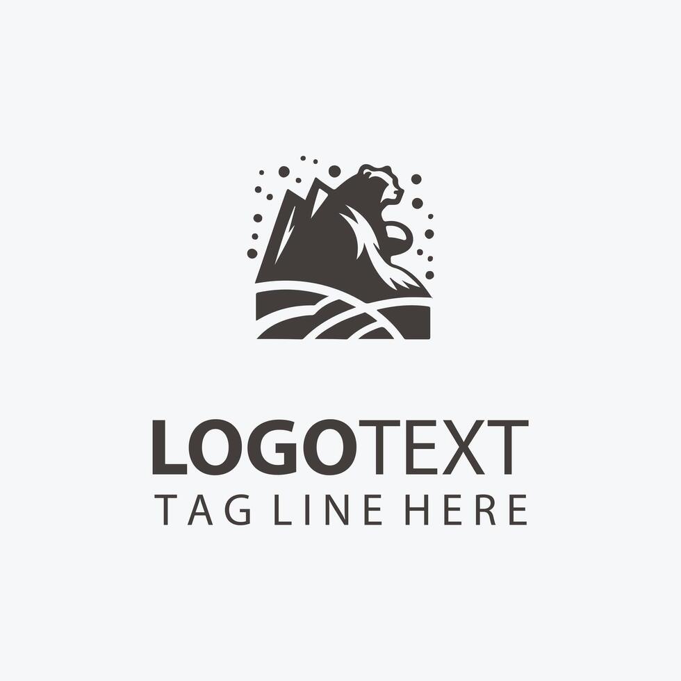 Granite Horizon stone logo vector