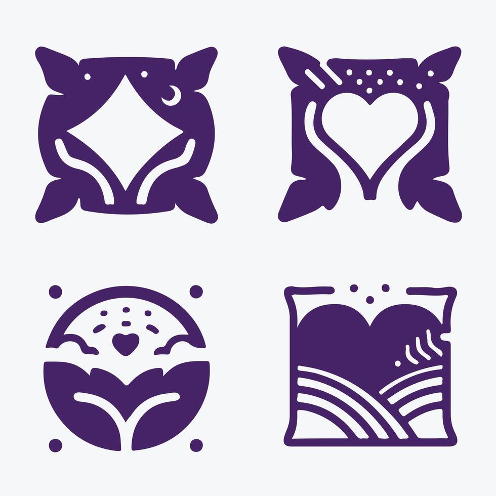 Pillow Sleep Logo Cloud vector