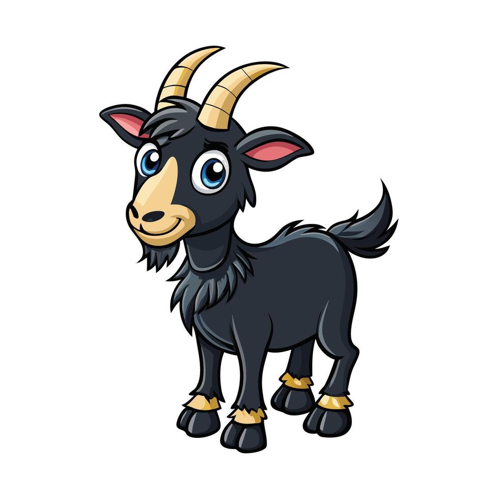 goat cartoon illustration illustration vector
