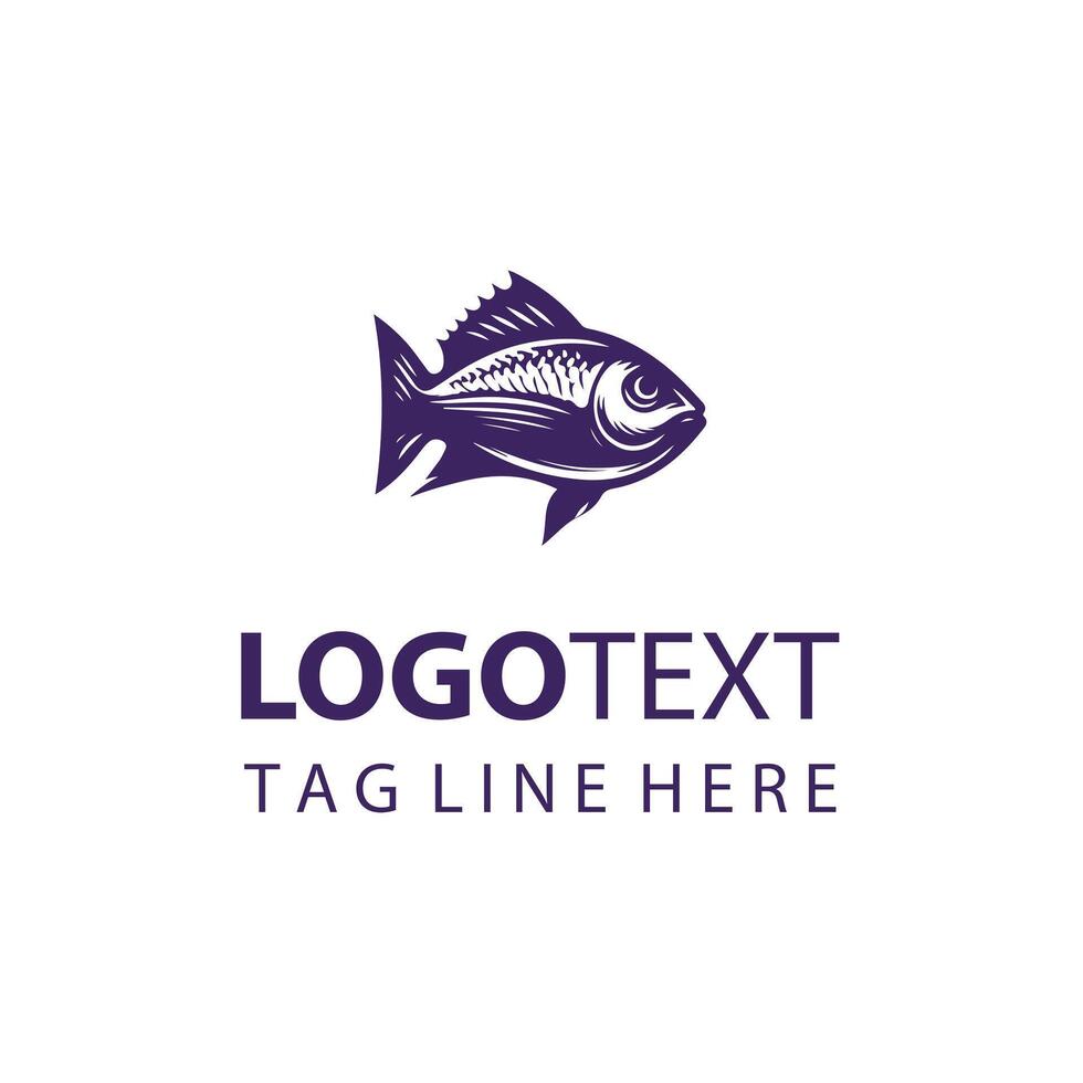 Fish Flare Logo vector