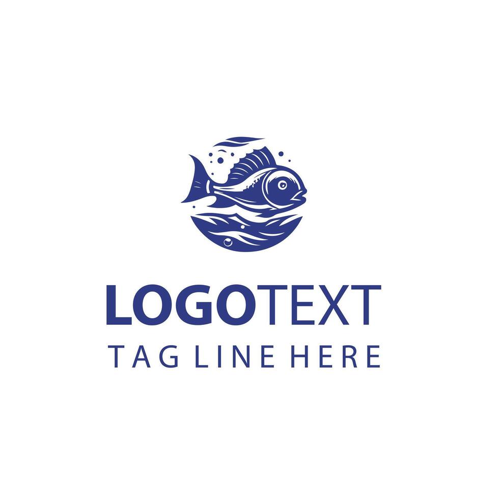 Fish Frontier Logo vector