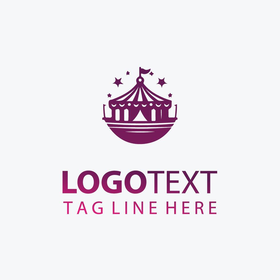 The Grand Aerial Circus logo vector