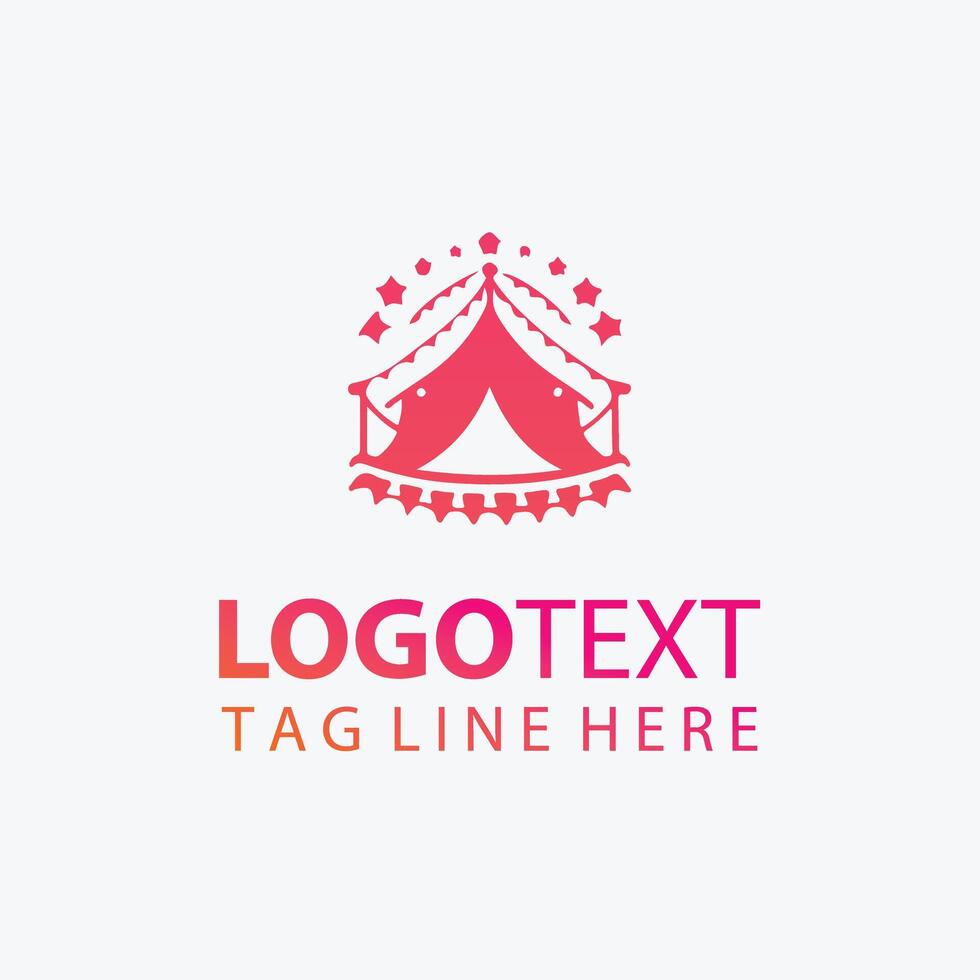The Spectacular Show Circus logo vector
