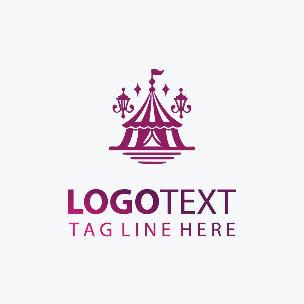 Carnival of the Stars Circus logo vector