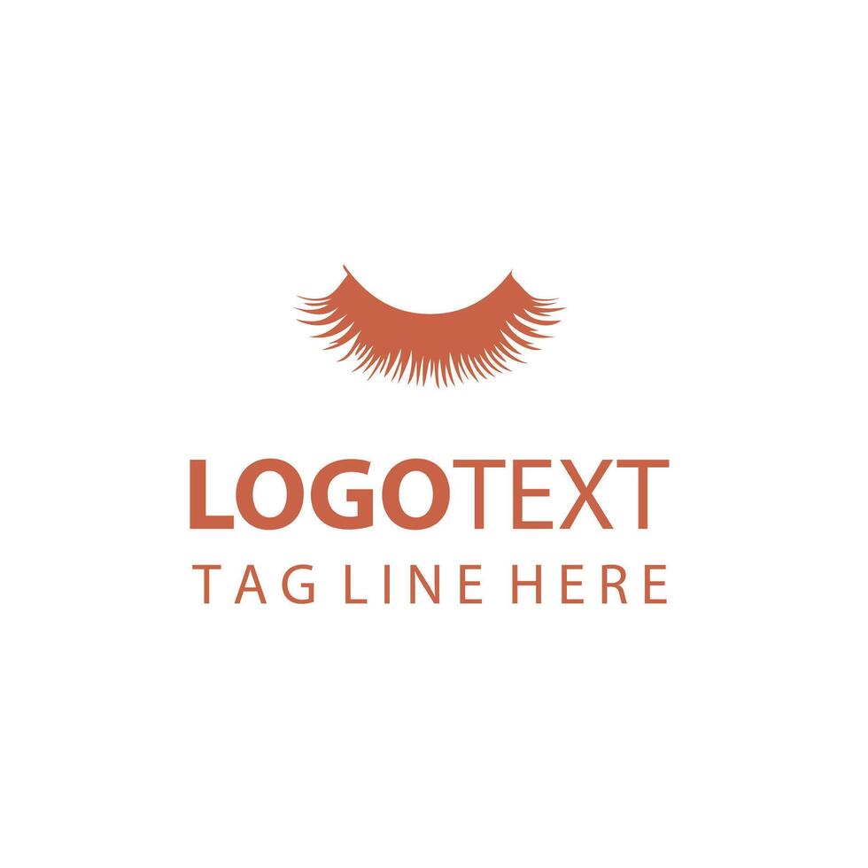 Luxe Blink Eye Lash Logo vector