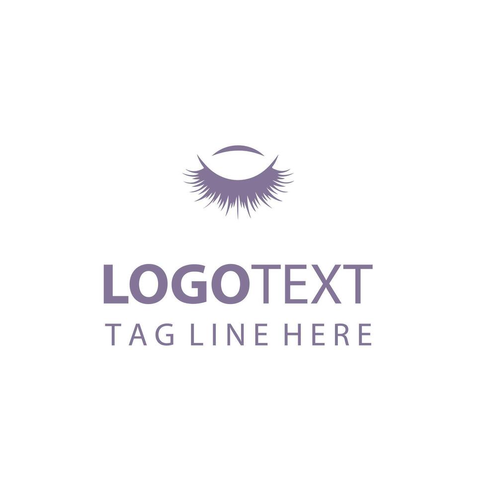 Blink Eye Lash Logo vector