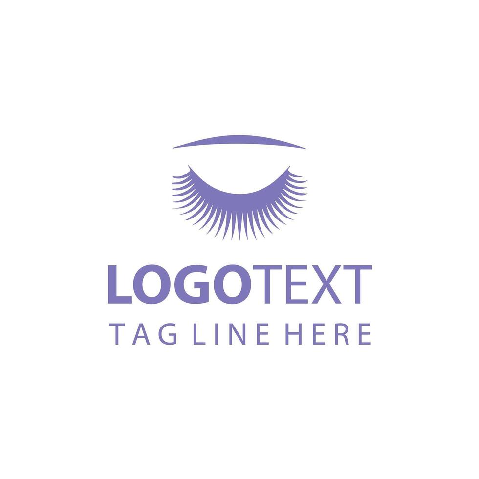 Bella Eye Lash Logo vector