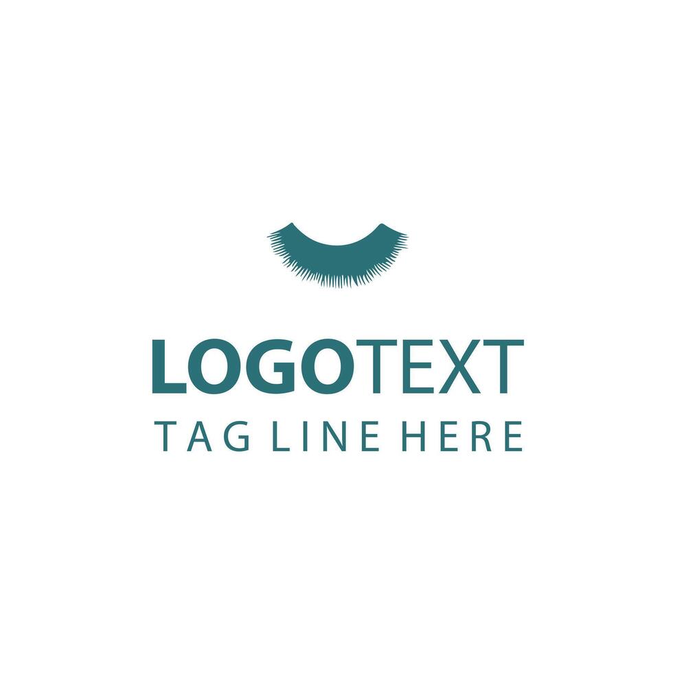 Eye Lash Glow Logo vector