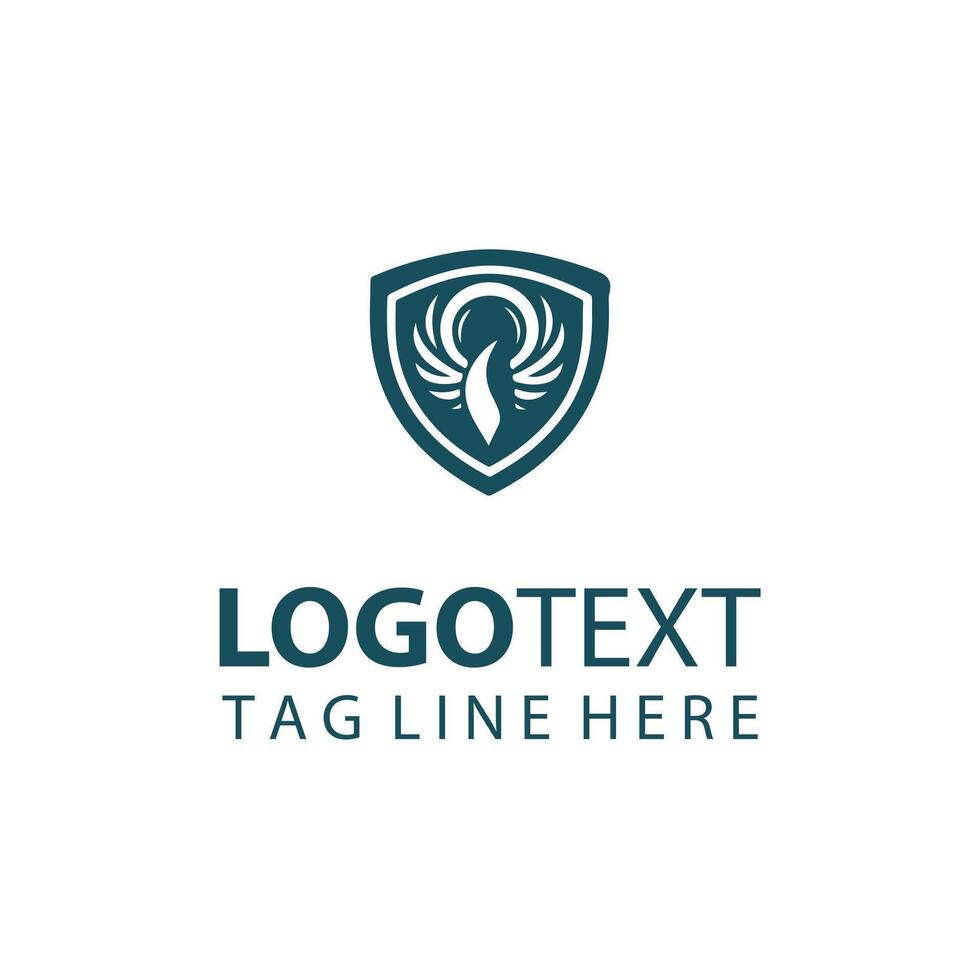 Fortress Tech Shield Logo vector