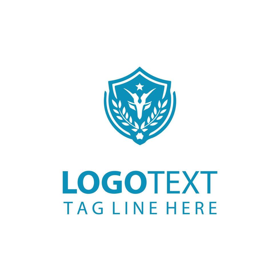 Tri Shield Logo Design vector