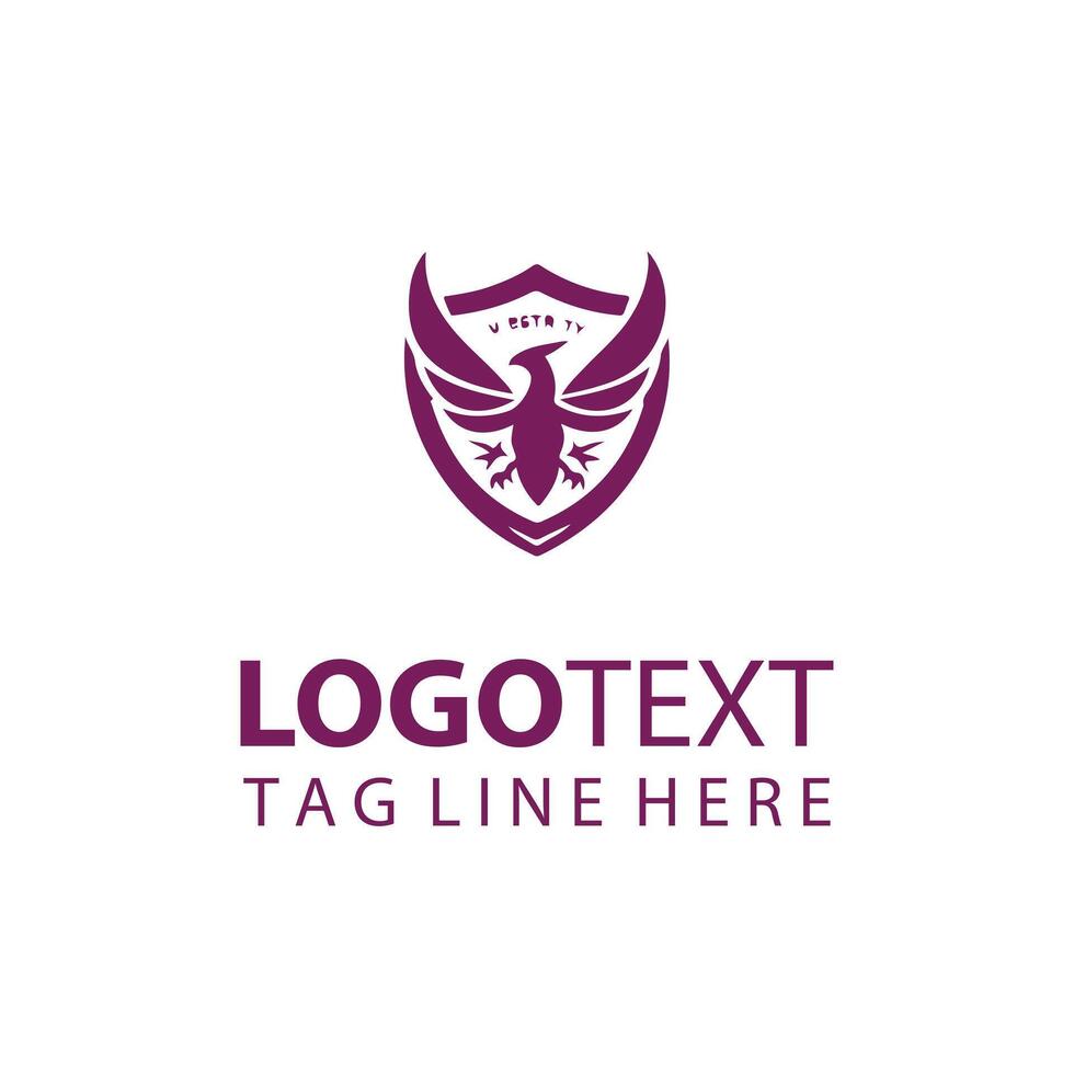 Bold Guard Shield Logo vector