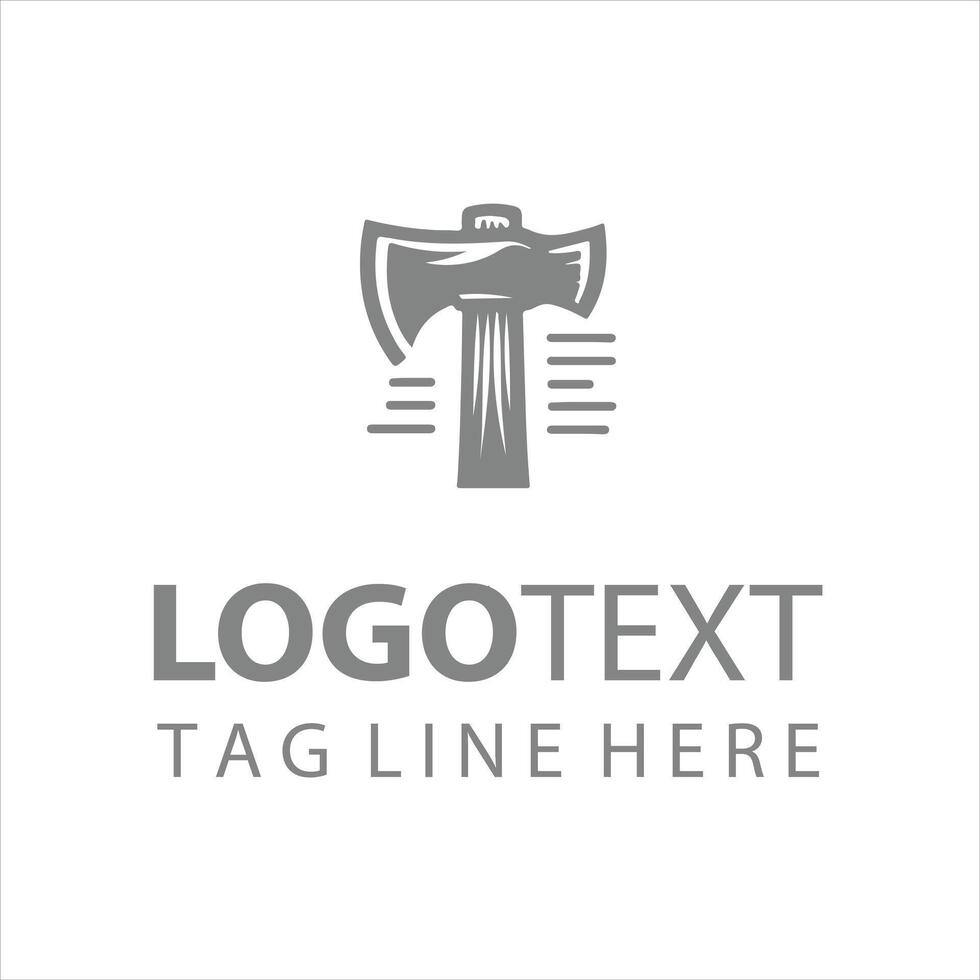 Storm Claw Axe logo vector