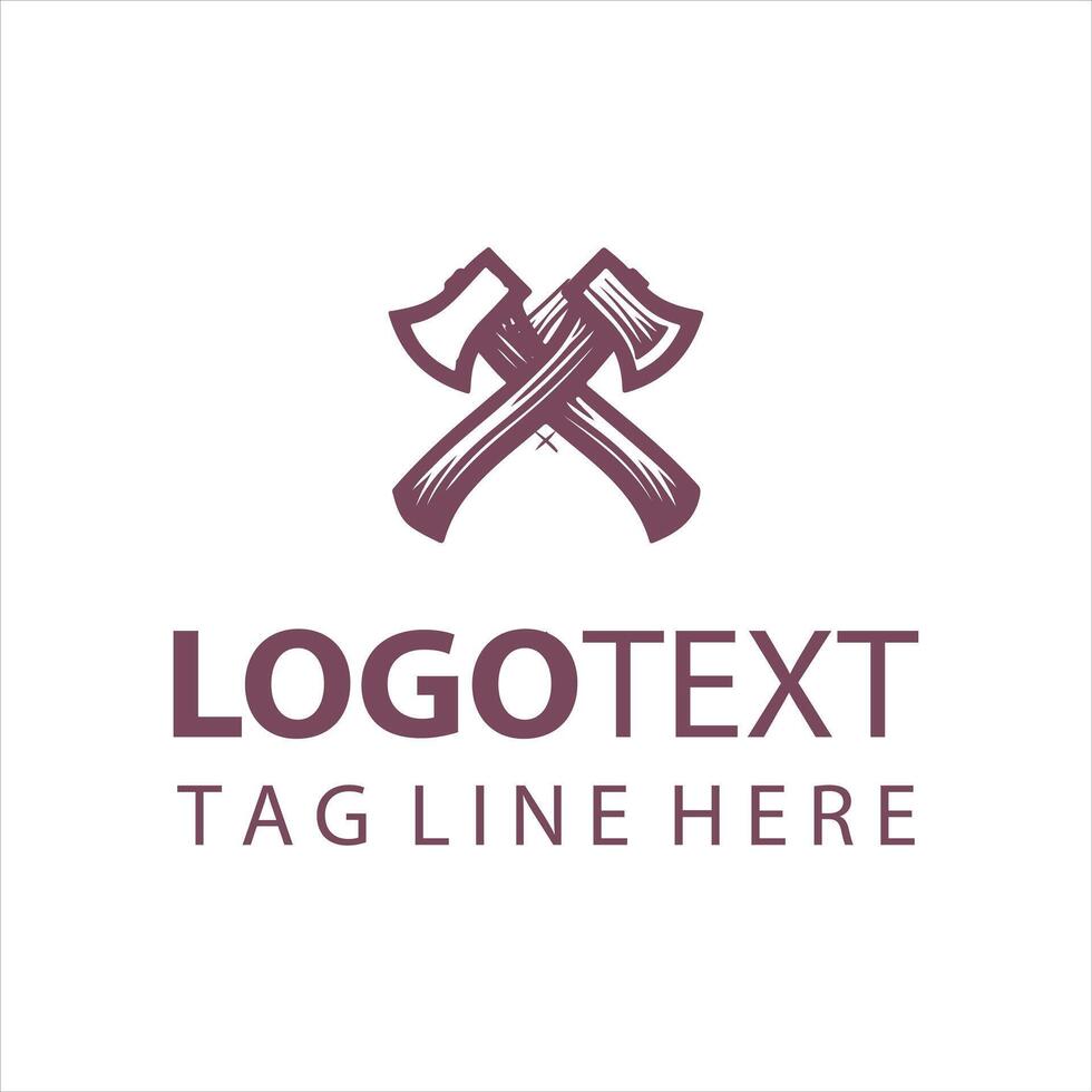 Storm Claw Axe logo vector