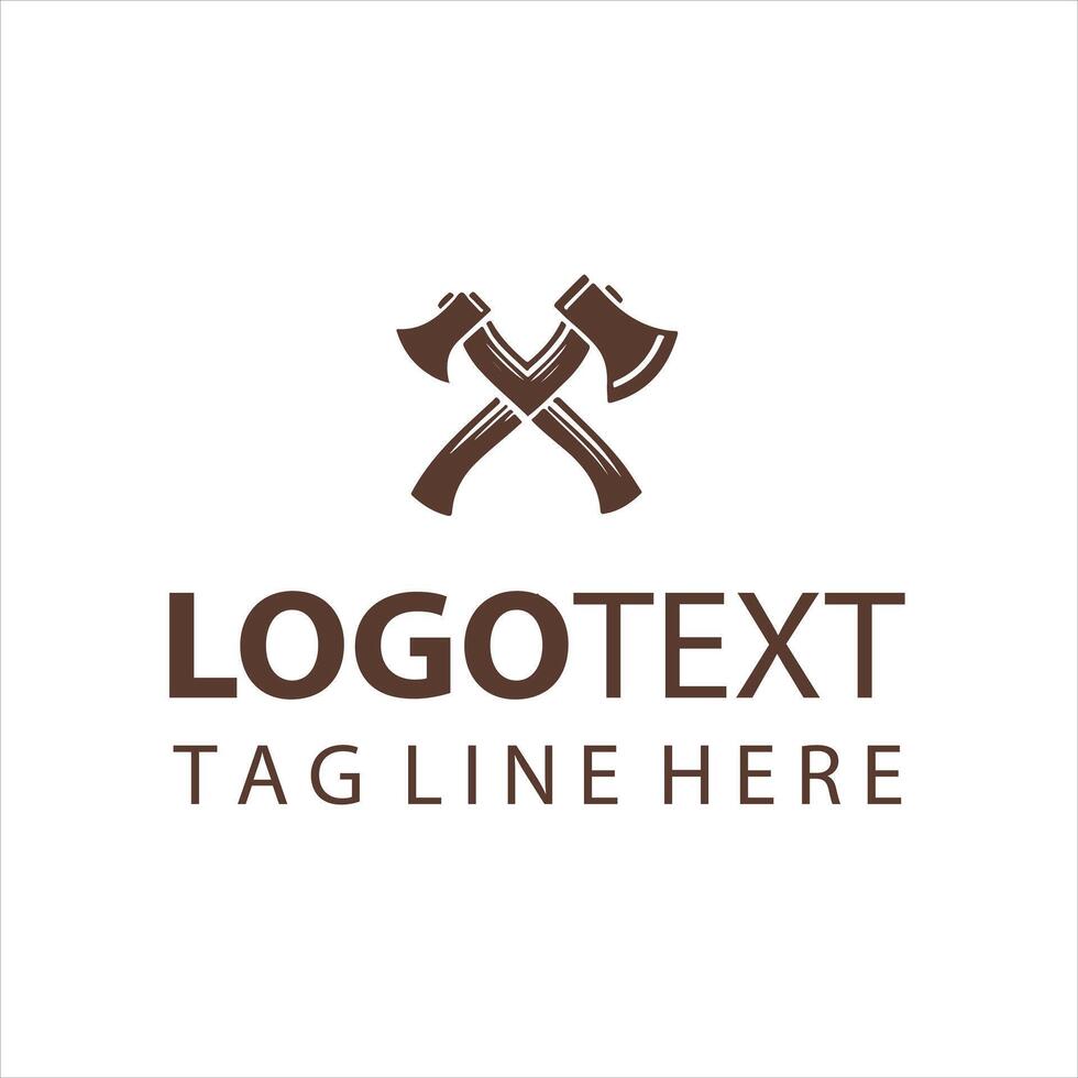 Blade Vortex Axe logo vector