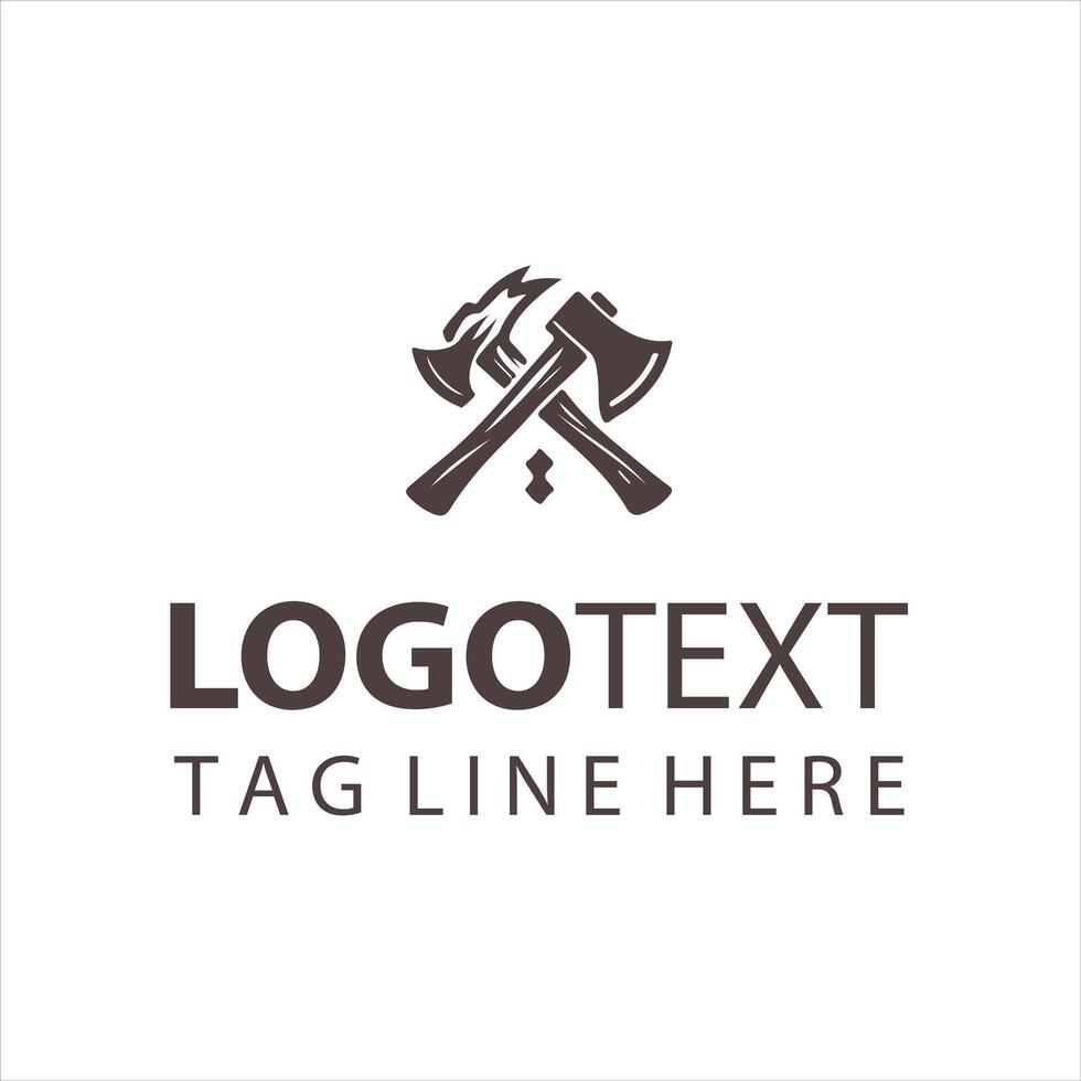 Frost Strike Axe logo vector