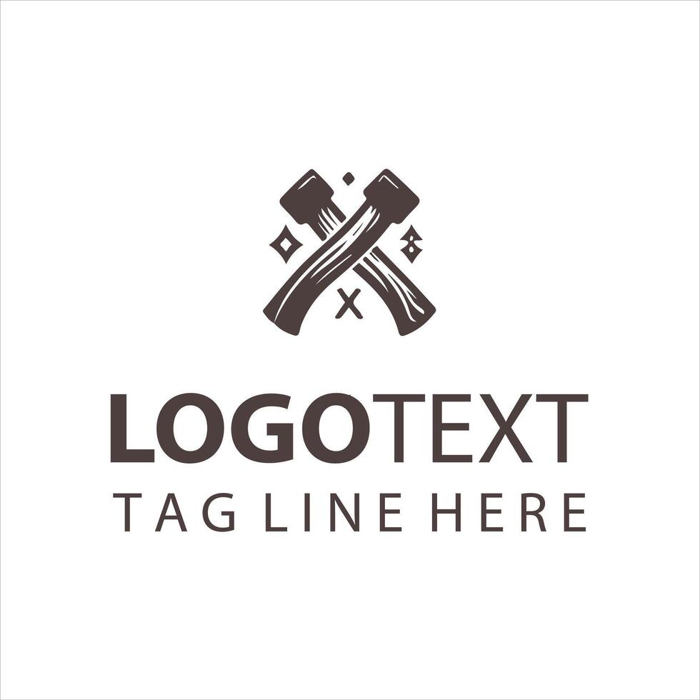 Thunder Axe logo vector