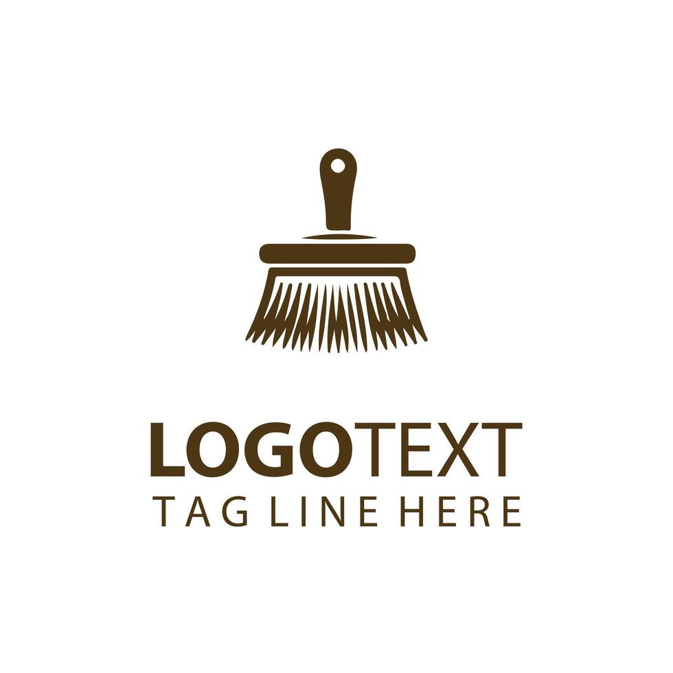 Sweep Flare Broom Logo vector