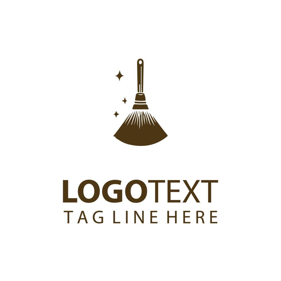 Broom Clear Logo vector