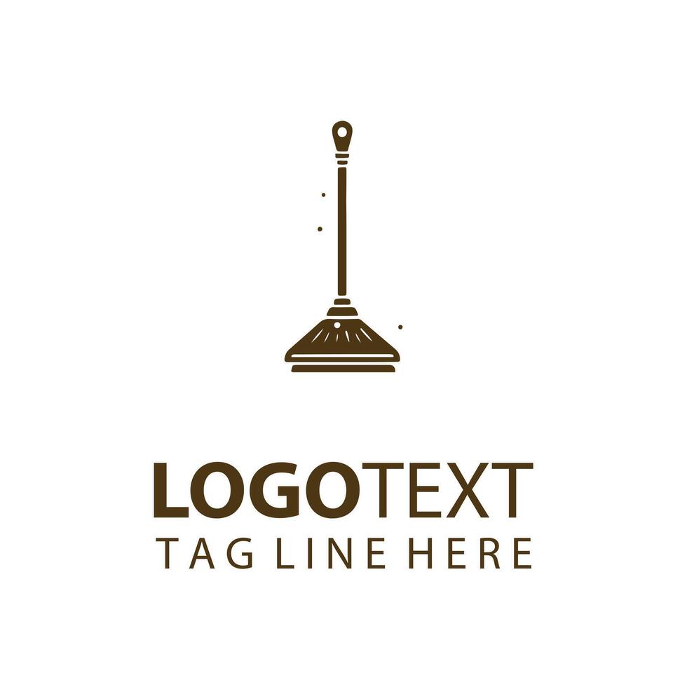 Sweep Works Broom Logo vector