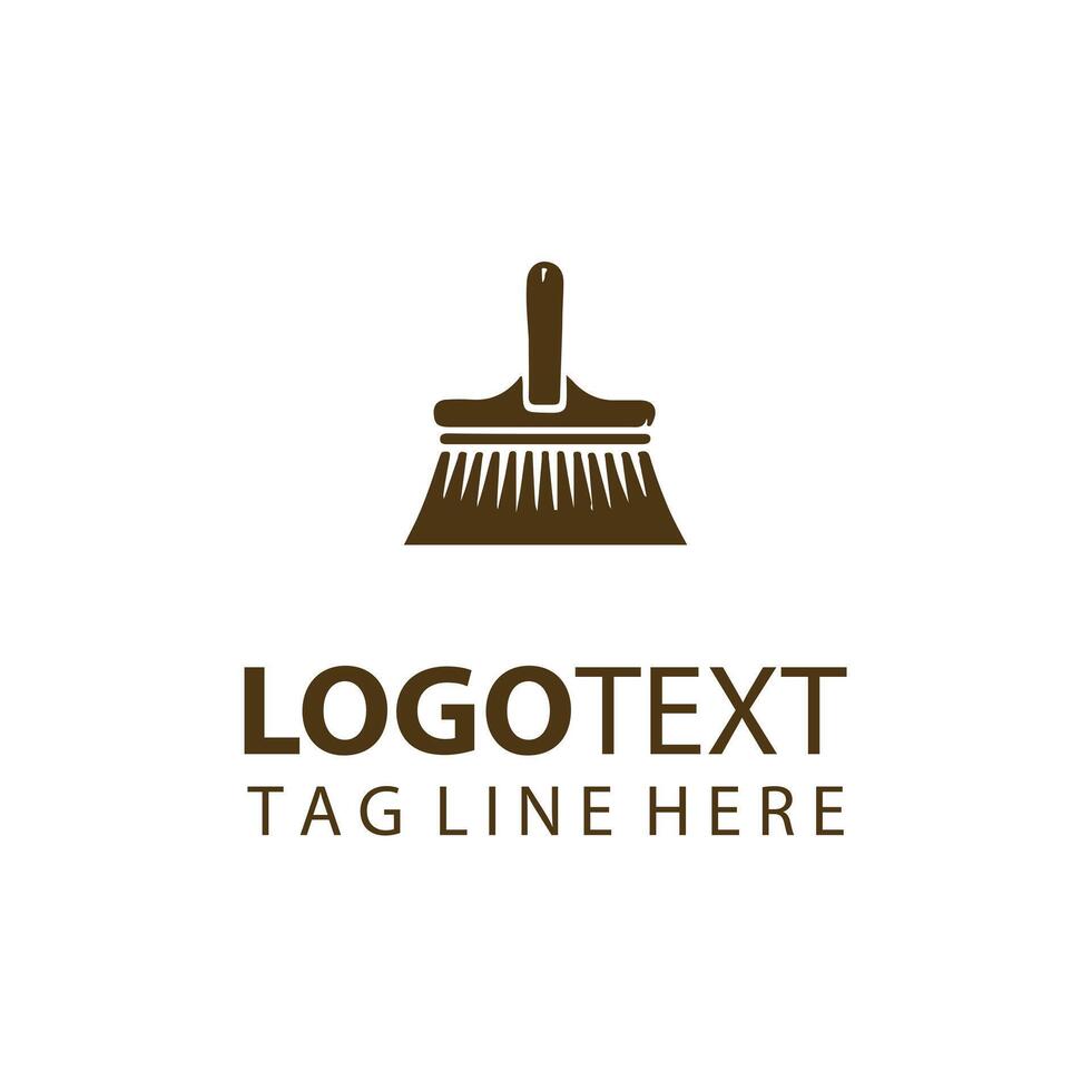 Super Sweep Broom Logo vector