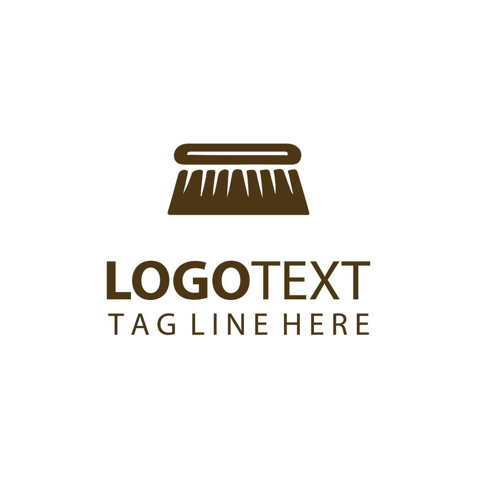 Bright Sweep Broom Logo vector