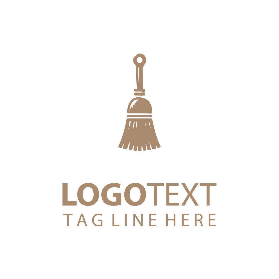Clean Flow Brooms Logo vector