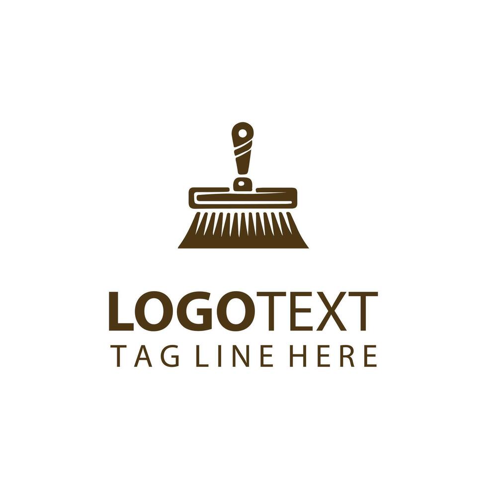 Clean Craft Brooms Logo vector