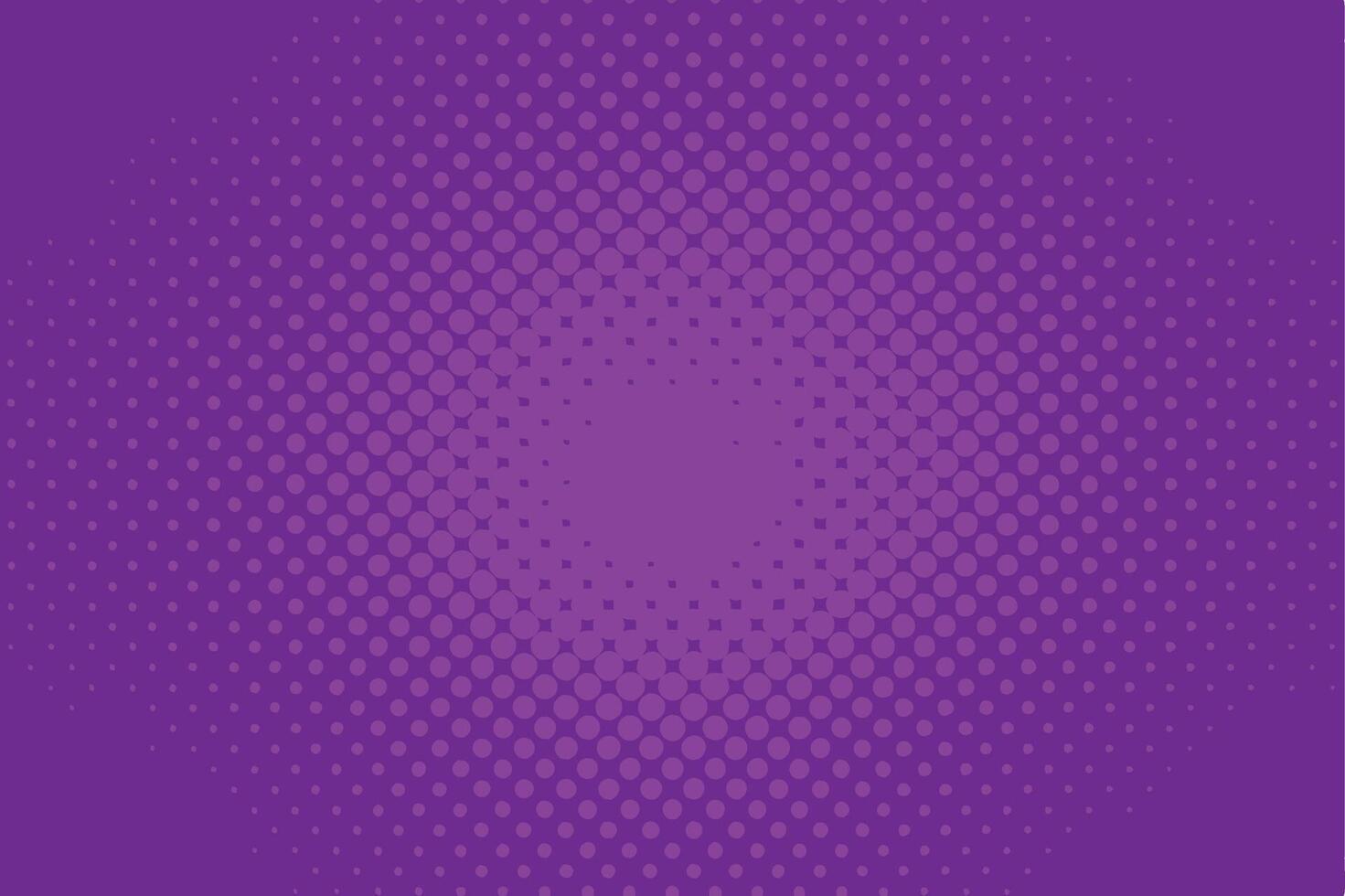 Vibrant purple halftone background for graphic design. vector