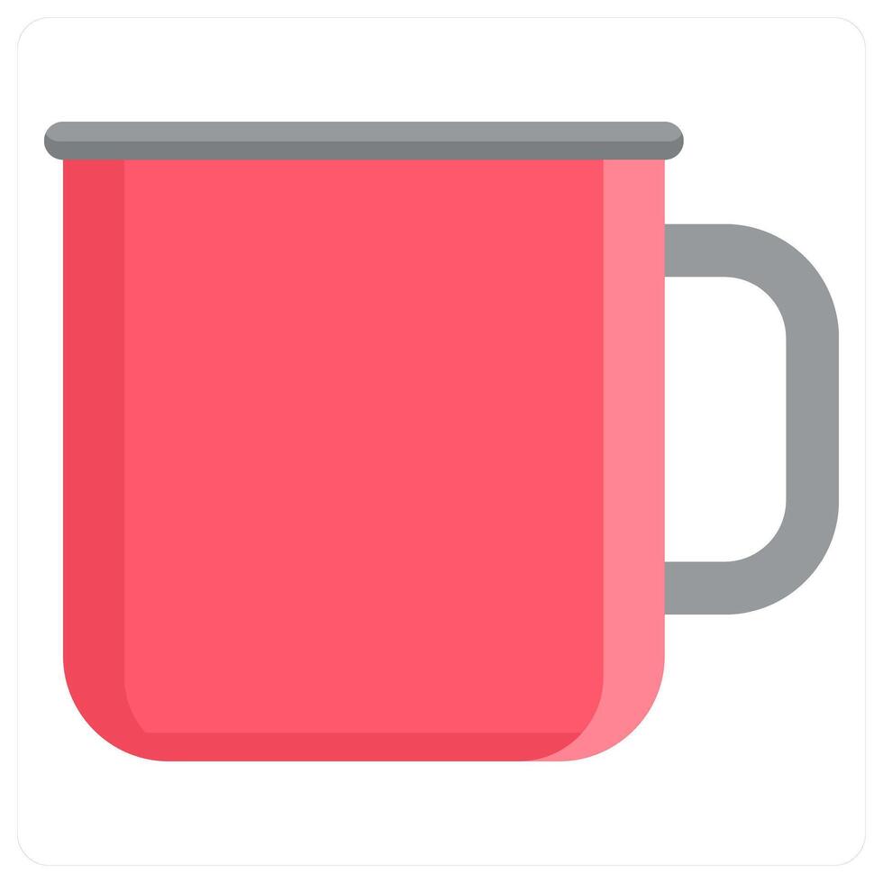 Cup and hot icon concept vector