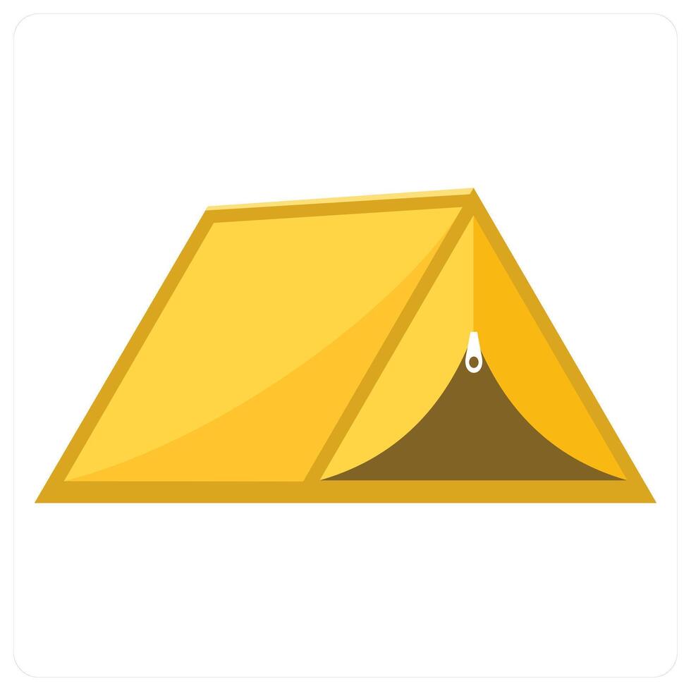Camping and outdoor icon concept vector